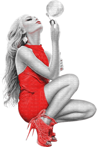 soave woman fashion summer black white red - zadarmo png