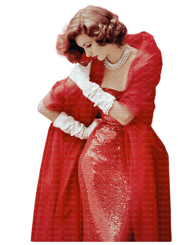 woman in red 2 - бесплатно png