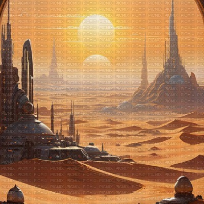 Futuristic Tatooine - 免费PNG
