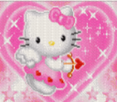 hello kitty i love you - Ücretsiz animasyonlu GIF