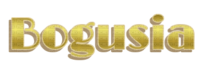 Name Gold - Bogusia - PNG gratuit