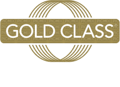 Gold Class Text Gold - Bogusia - Free PNG