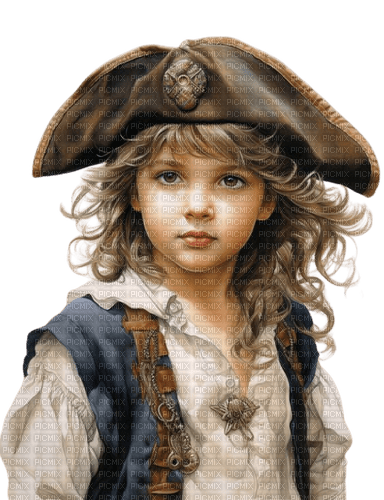 loly33 enfant pirate - ücretsiz png