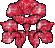 red flower - Бесплатни анимирани ГИФ