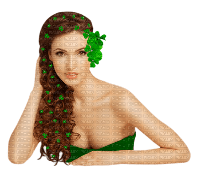 Kaz_Creations Woman Femme St.Patricks Day Irish - δωρεάν png