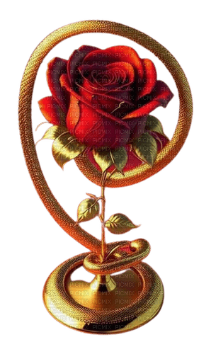 Rose rouge - png gratis