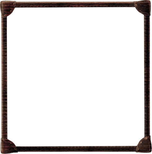 Cadre.Frame.Brown.Leather.Victoriabea - δωρεάν png