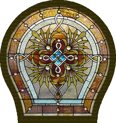 stained glass bp - Gratis animerad GIF