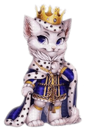 cat queen reine de chat 👸🤴 - nemokama png