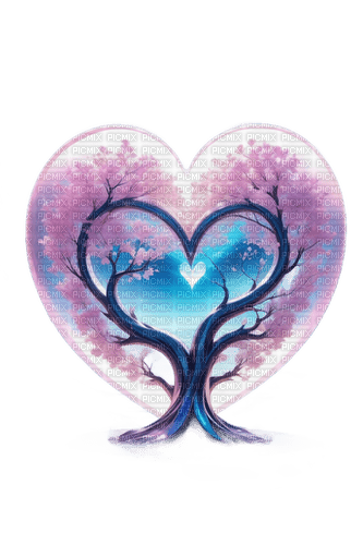 Love Tree - zdarma png