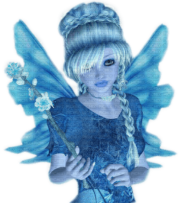 blue fairy fantasy laurachan - kostenlos png