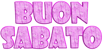 Buon Sabato - Безплатен анимиран GIF