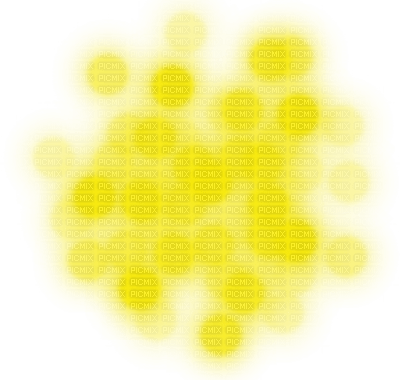yellow bokeh overlay - Free PNG