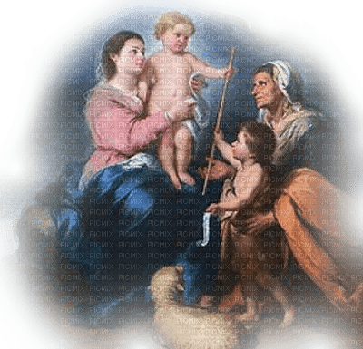 holy mary with childs - Free PNG