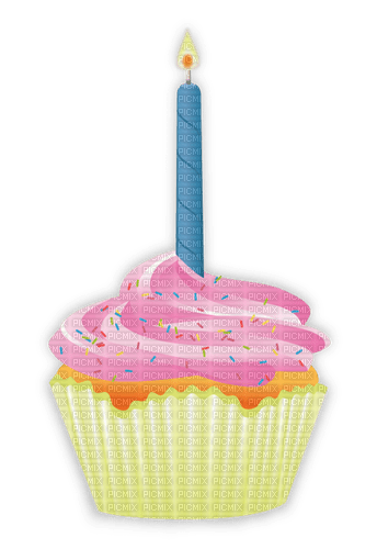 Birthday Cupcake - bezmaksas png