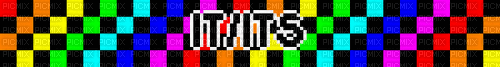 rainbow it/its pronoun blinkie - 無料のアニメーション GIF