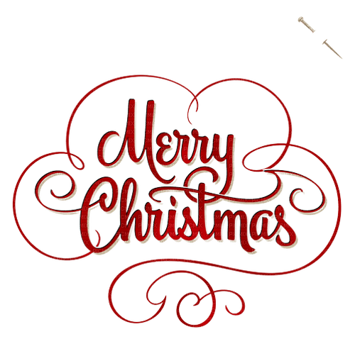 kikkapink merry christmas text - ücretsiz png