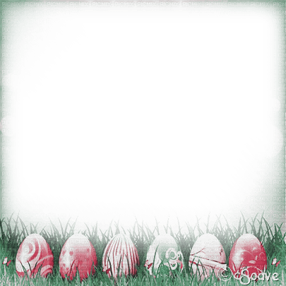 soave easter eggs grass pink green - Free PNG