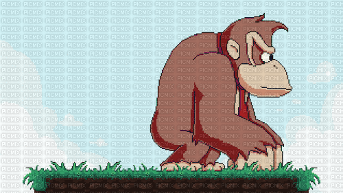 Donkey Kong - Zdarma animovaný GIF