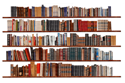 bookshelf, kirjahylly - 免费PNG