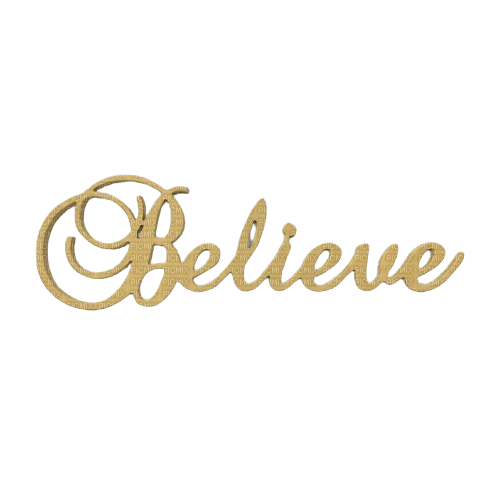 Kaz_Creations Text-Believe - 無料png