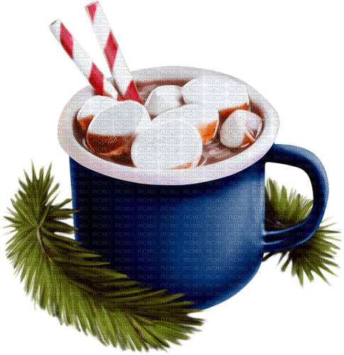 Hot.Chocolate.Cocoa.Green.Blue.White.Red.Brown - Free PNG