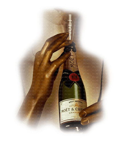 champagne - zdarma png