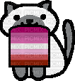 Pink lesbian cat - 無料png