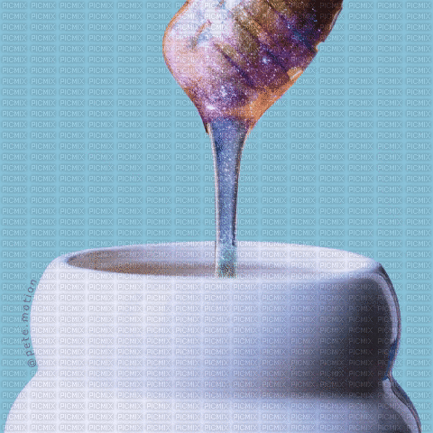 Background Blue Honey - Gratis animeret GIF