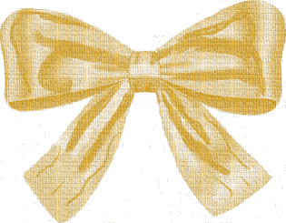 bow yellow - PNG gratuit