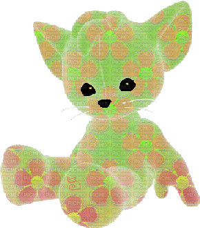 rainbow cat - Бесплатни анимирани ГИФ