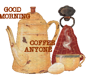 Good Morning Coffee - Kostenlose animierte GIFs