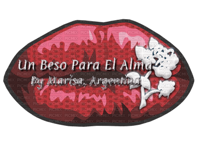 Un Beso Para El Alma - By Marisa, Argentina - 免费PNG