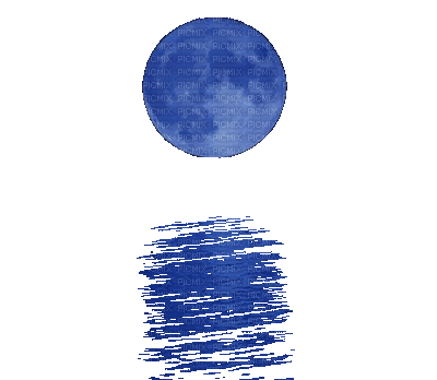 moon lune night nuit anime gif animated animation deco tube mond blue water  reflection, moon , lune , night , nuit , anime , gif , animated , animation  , deco ,