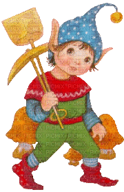 Zwerg, Elf - Bezmaksas animēts GIF