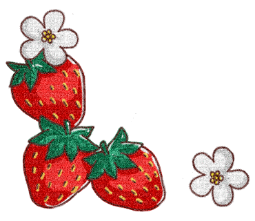 Strawberries - Δωρεάν κινούμενο GIF