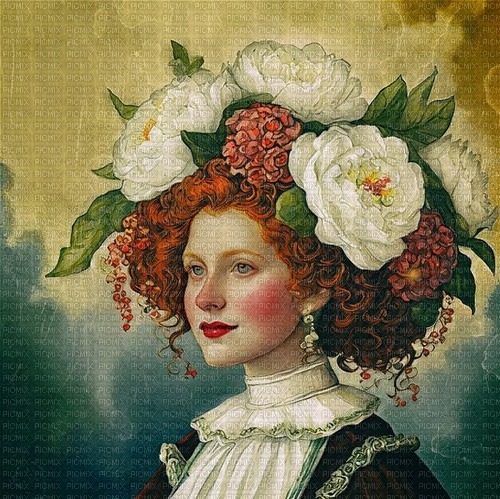 peonie woman - δωρεάν png