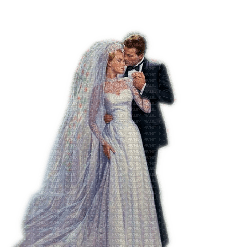 Rena Vintage Wedding Hochzeit Paar - png gratis