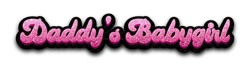Daddy’s Babygirl - PNG gratuit