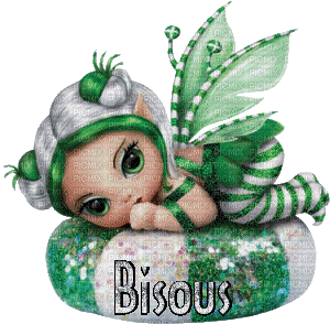 bisous petite fée - Δωρεάν κινούμενο GIF
