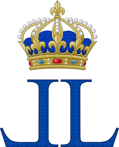 Monogramme Louis XVIII - безплатен png