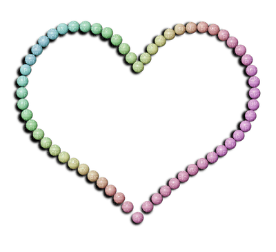 Colourful Hearts-cuori-Coeurs-hjärtan-deco-minou52 - png gratis