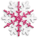 soave deco winter christmas snowflake scrap - 免费PNG
