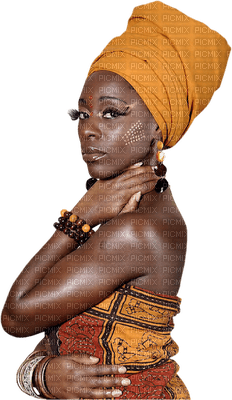 african woman femme afrique - 免费PNG