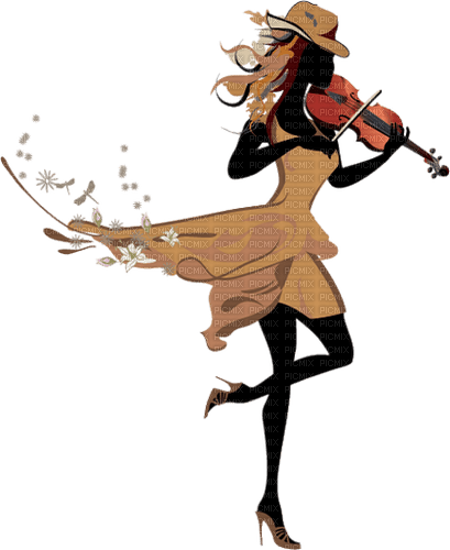 Woman Violin - Bogusia - png gratis
