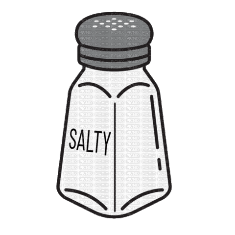 Salt Feeling Salty - GIF animé gratuit