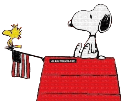 Snoopy Memorial Day PNG - ingyenes png