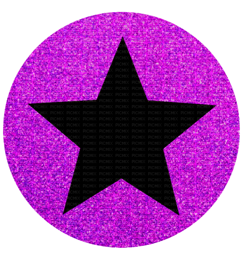 Star Glitter Purple - by StormGalaxy05 - gratis png