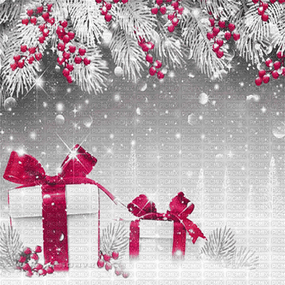 soave background animated winter christmas tree - GIF animasi gratis