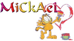 Mickael - GIF animado grátis